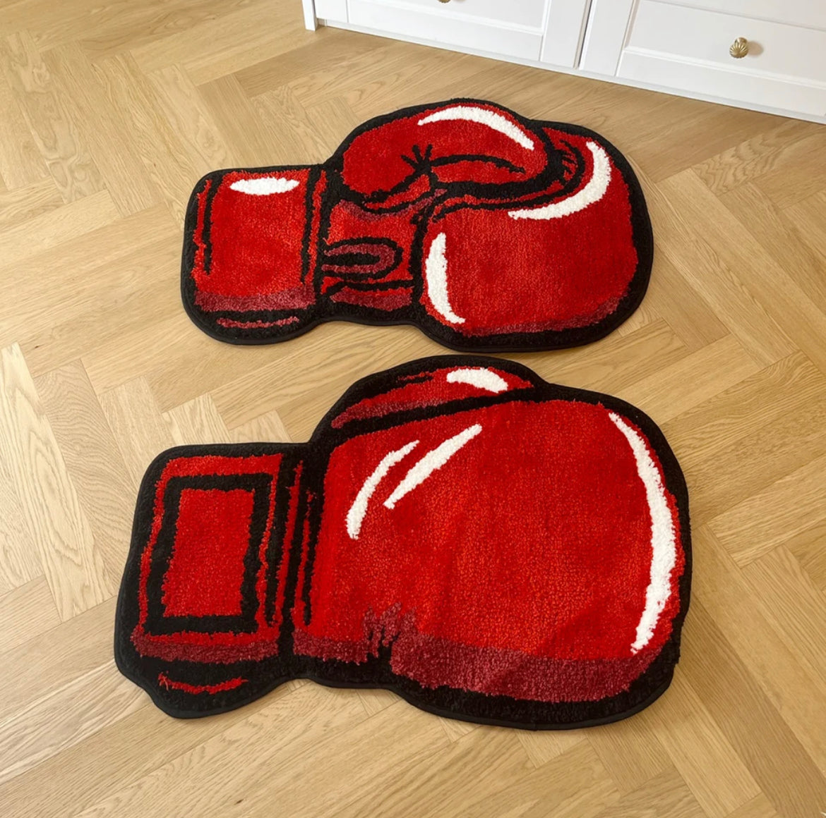 Boxing Gloves Rug 